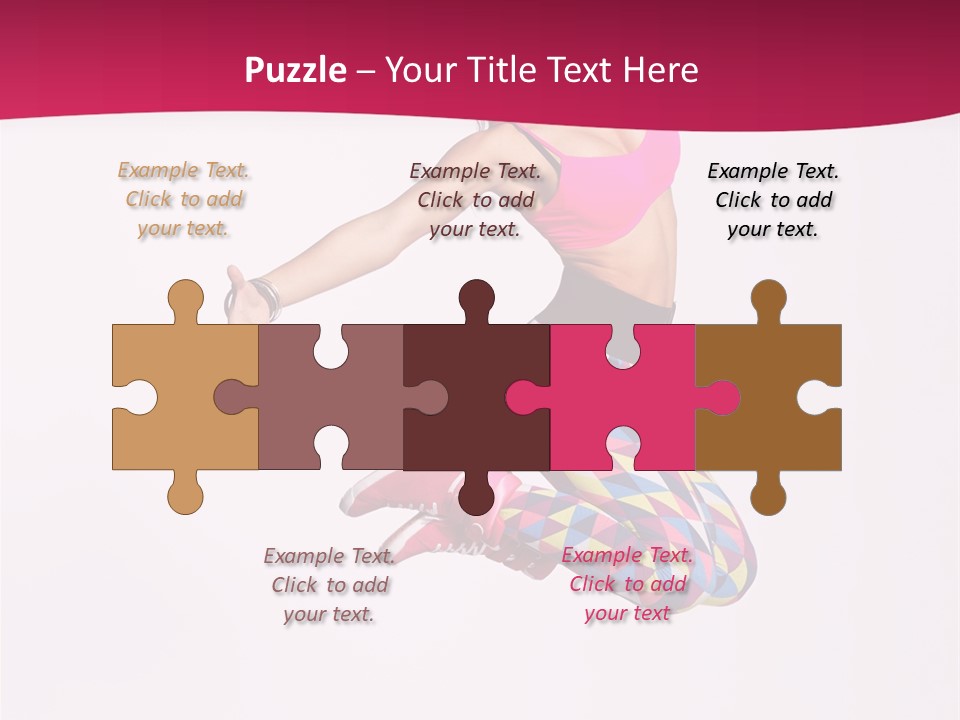 Active Cool Cheerful PowerPoint Template