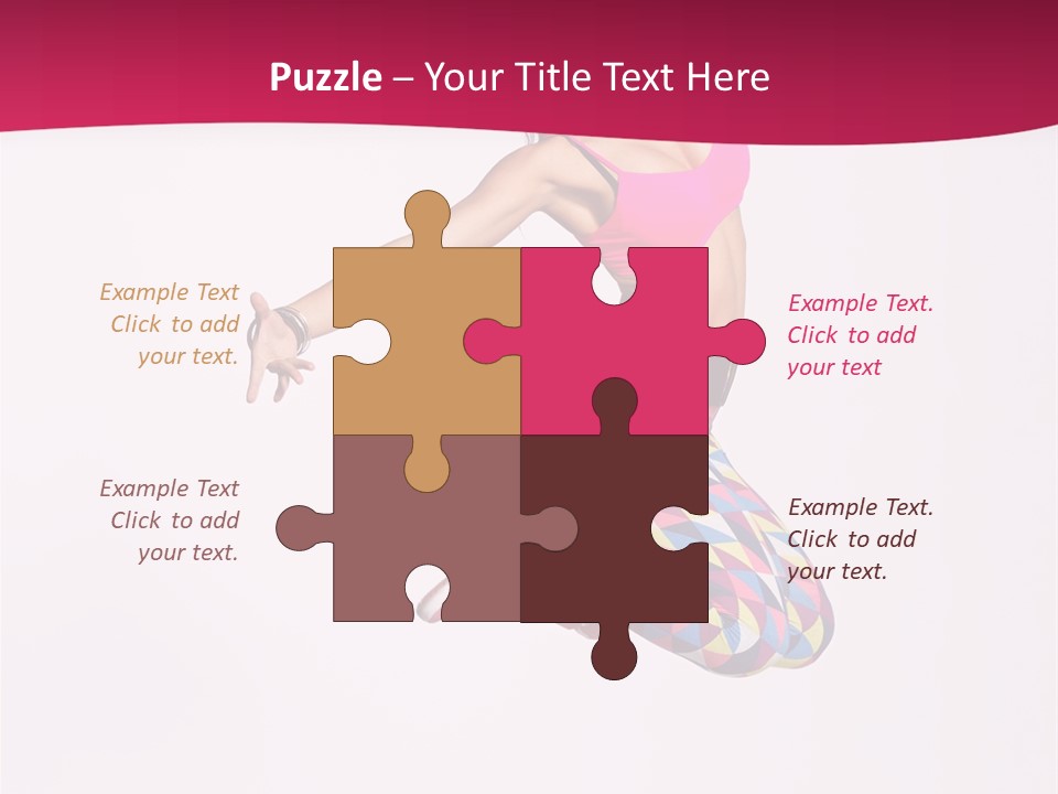 Active Cool Cheerful PowerPoint Template