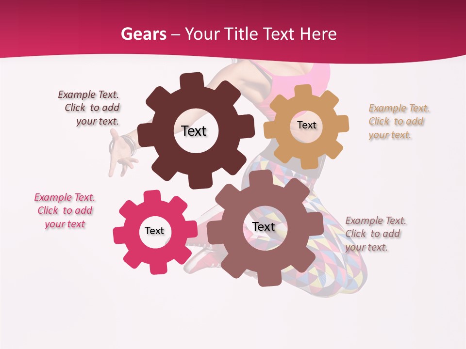 Active Cool Cheerful PowerPoint Template