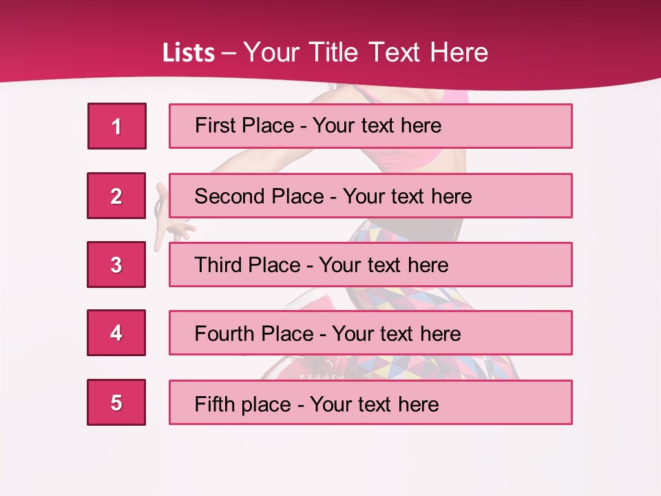 Active Cool Cheerful PowerPoint Template