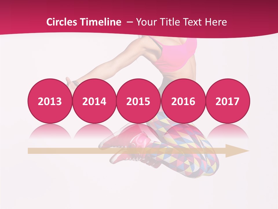 Active Cool Cheerful PowerPoint Template