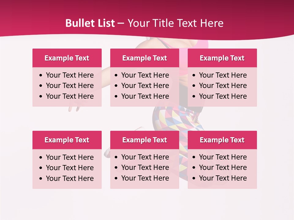 Active Cool Cheerful PowerPoint Template