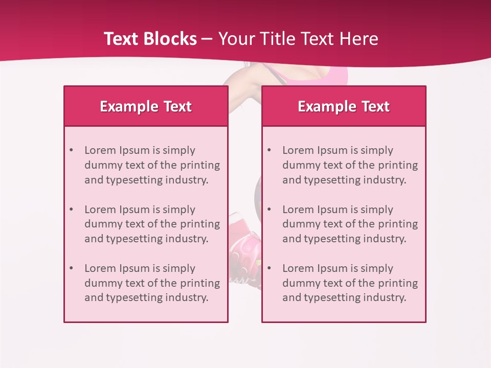 Active Cool Cheerful PowerPoint Template