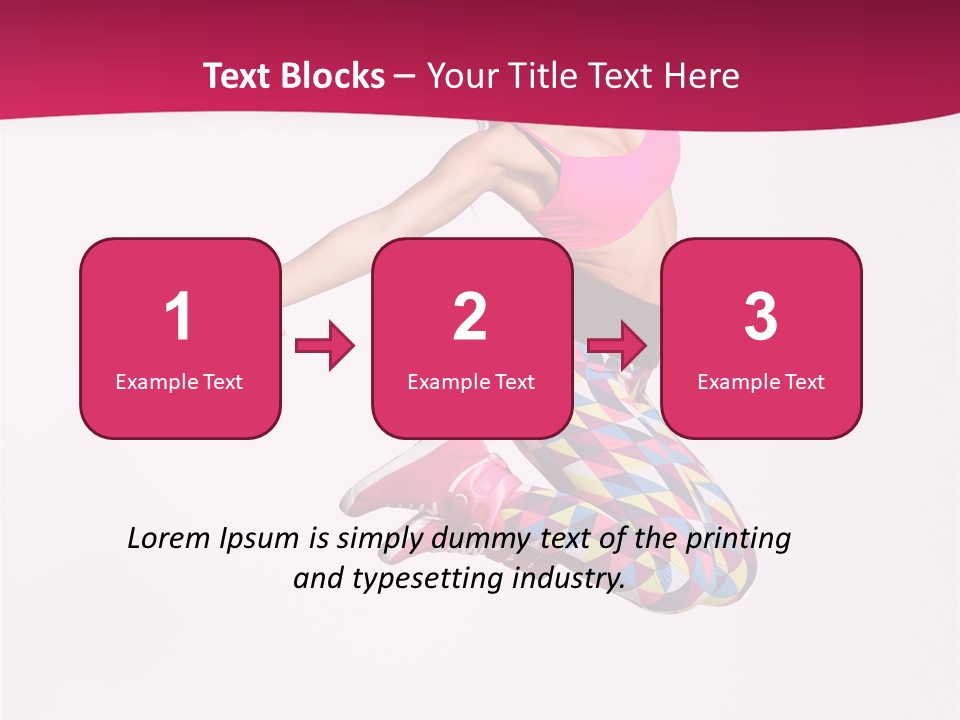 Active Cool Cheerful PowerPoint Template