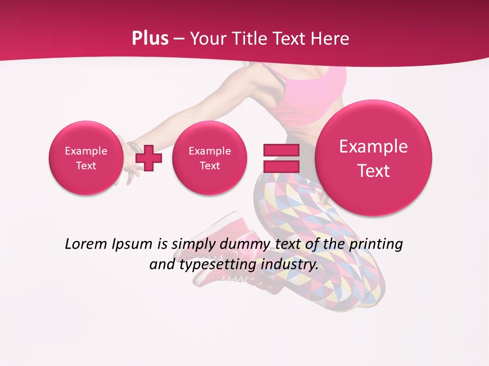 Active Cool Cheerful PowerPoint Template