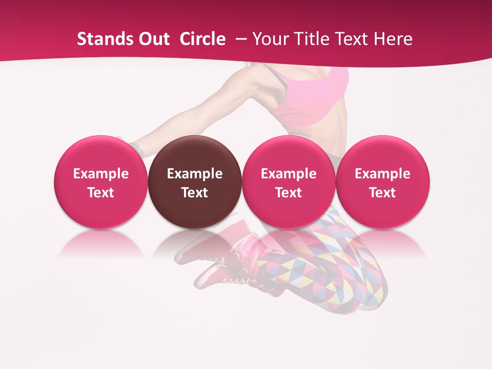 Active Cool Cheerful PowerPoint Template