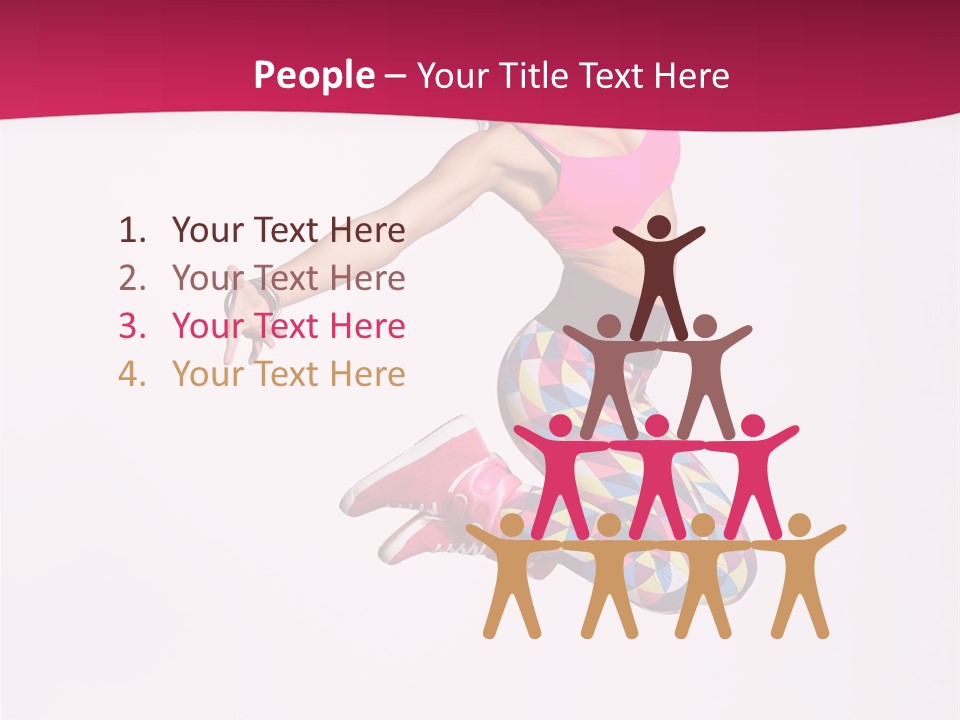 Active Cool Cheerful PowerPoint Template