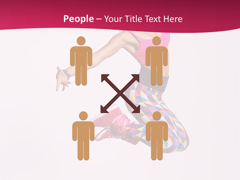 Active Cool Cheerful PowerPoint Template