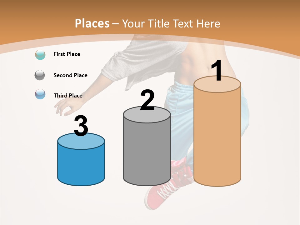 Balance Acrobat Posing PowerPoint Template