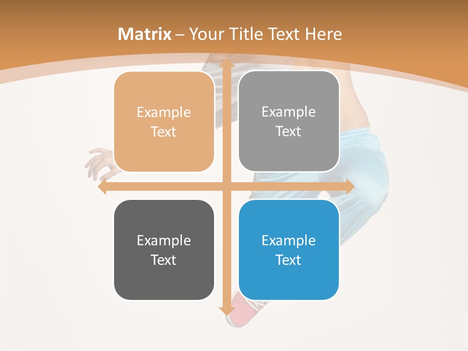 Balance Acrobat Posing PowerPoint Template