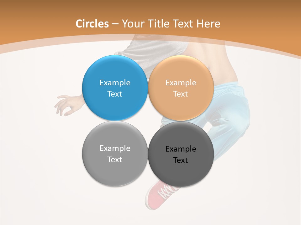 Balance Acrobat Posing PowerPoint Template