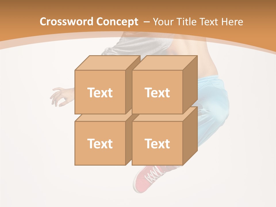 Balance Acrobat Posing PowerPoint Template