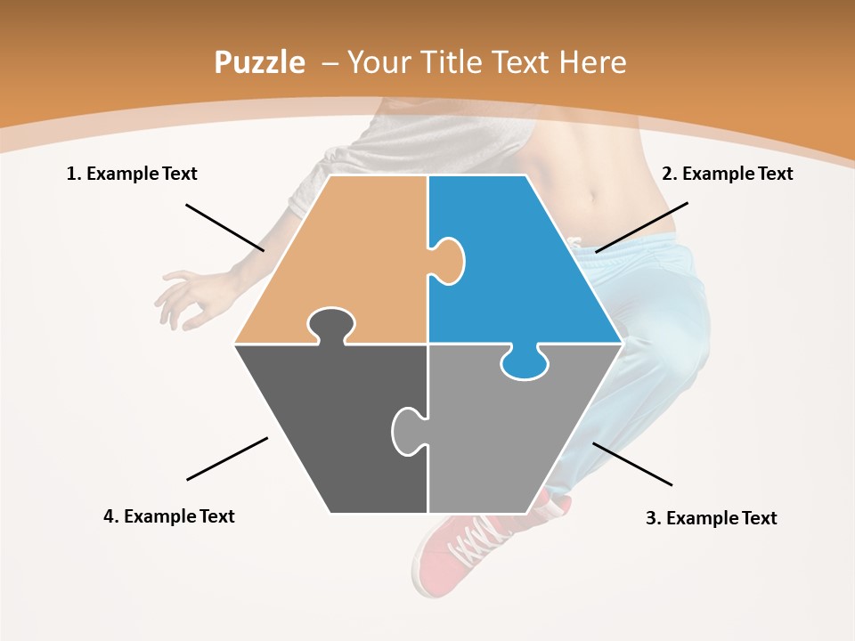 Balance Acrobat Posing PowerPoint Template