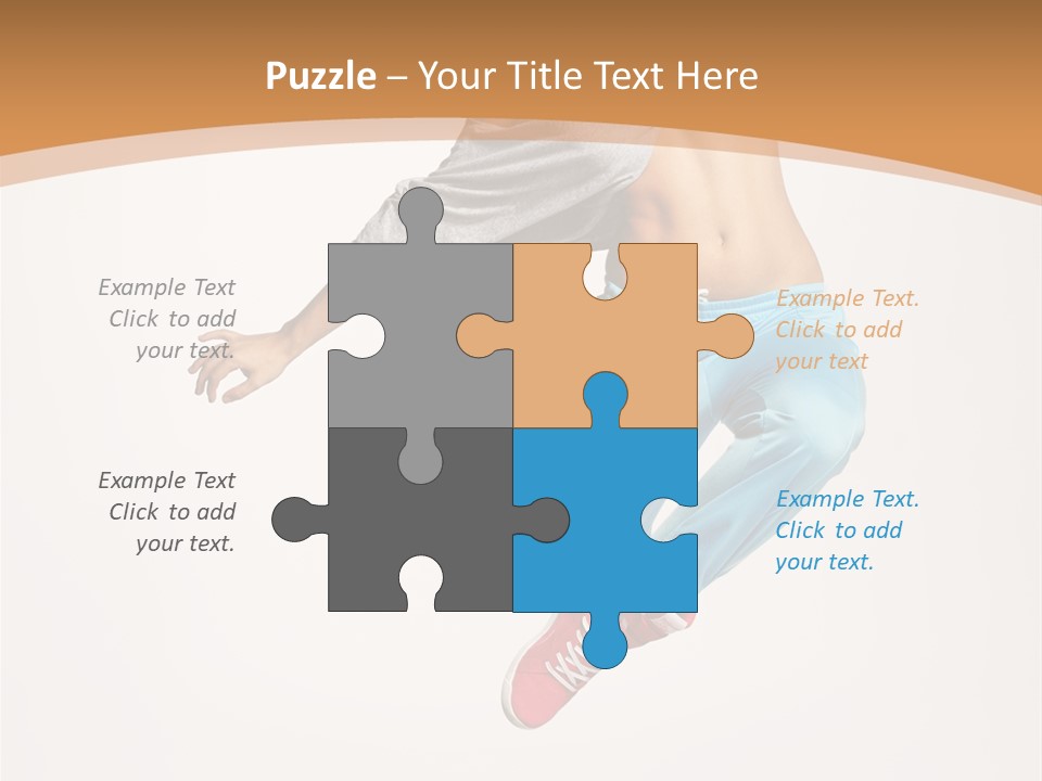 Balance Acrobat Posing PowerPoint Template