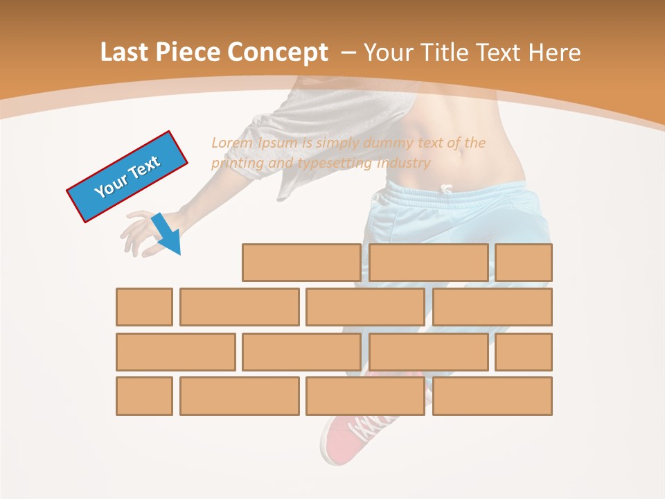 Balance Acrobat Posing PowerPoint Template