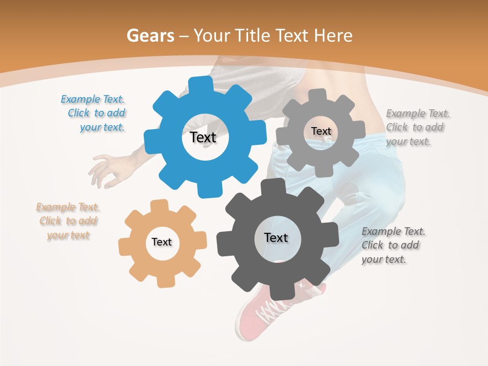 Balance Acrobat Posing PowerPoint Template