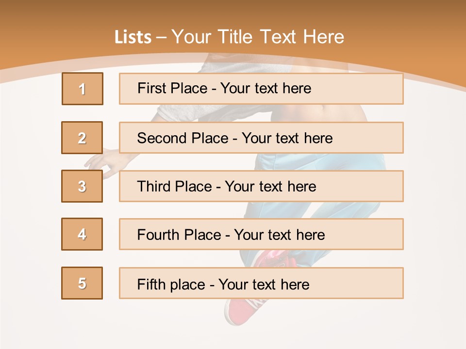 Balance Acrobat Posing PowerPoint Template