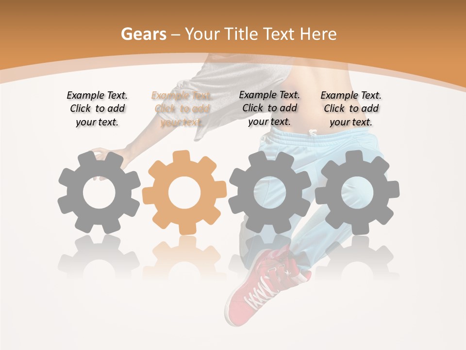 Balance Acrobat Posing PowerPoint Template