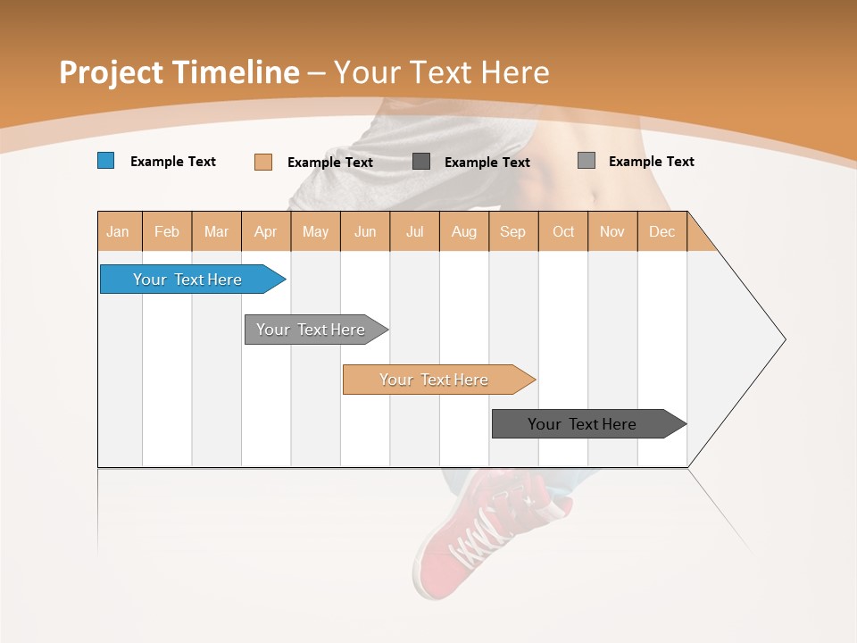 Balance Acrobat Posing PowerPoint Template