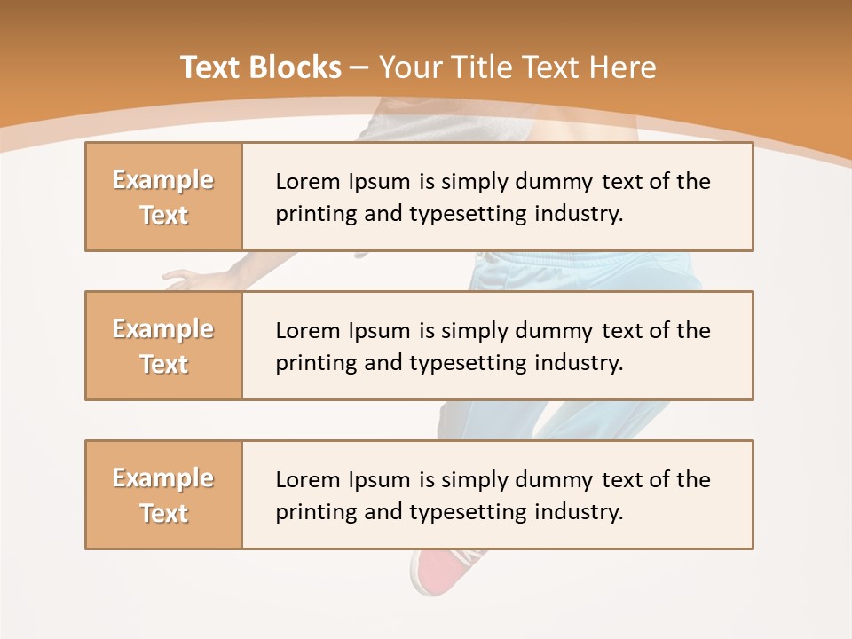Balance Acrobat Posing PowerPoint Template