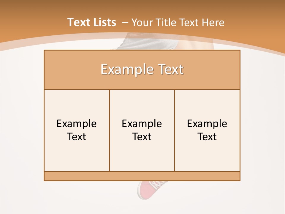 Balance Acrobat Posing PowerPoint Template