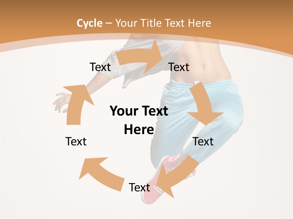 Balance Acrobat Posing PowerPoint Template