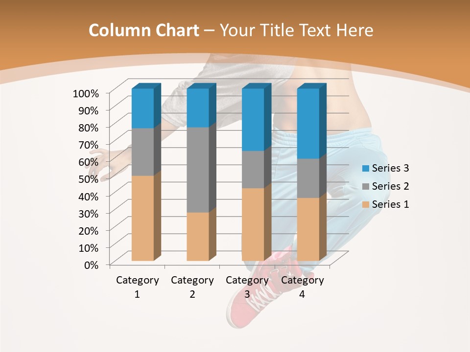 Balance Acrobat Posing PowerPoint Template