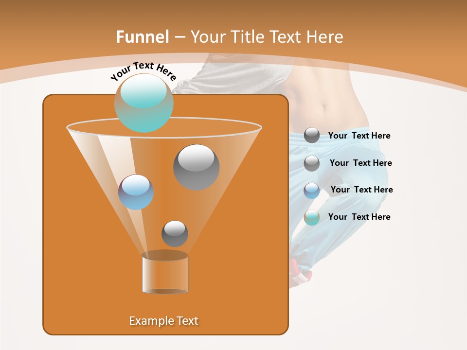 Balance Acrobat Posing PowerPoint Template
