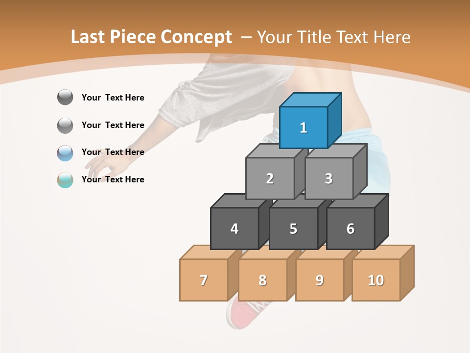 Balance Acrobat Posing PowerPoint Template