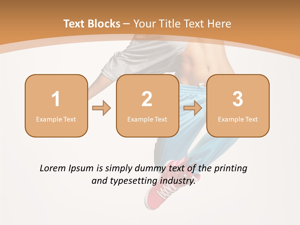 Balance Acrobat Posing PowerPoint Template
