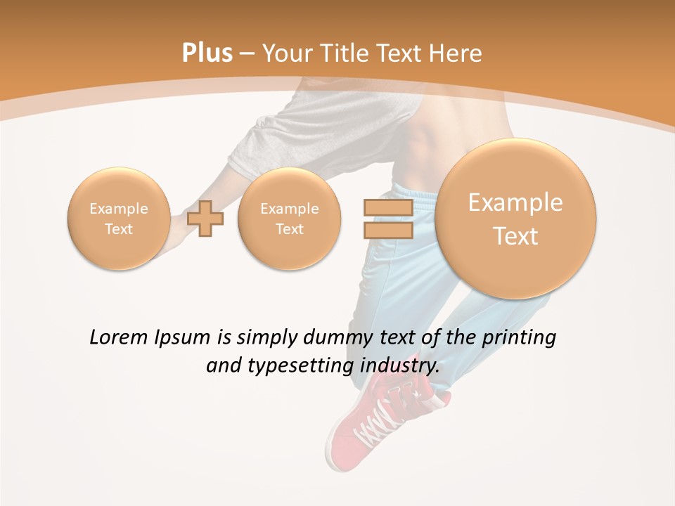 Balance Acrobat Posing PowerPoint Template
