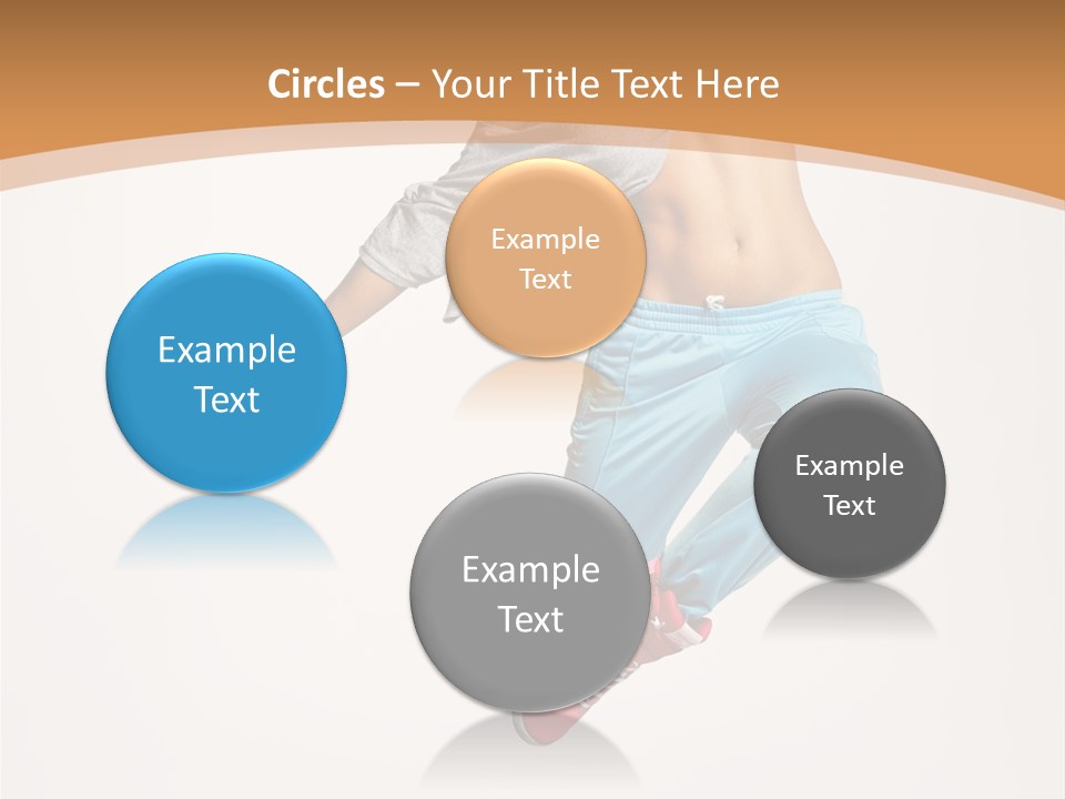 Balance Acrobat Posing PowerPoint Template