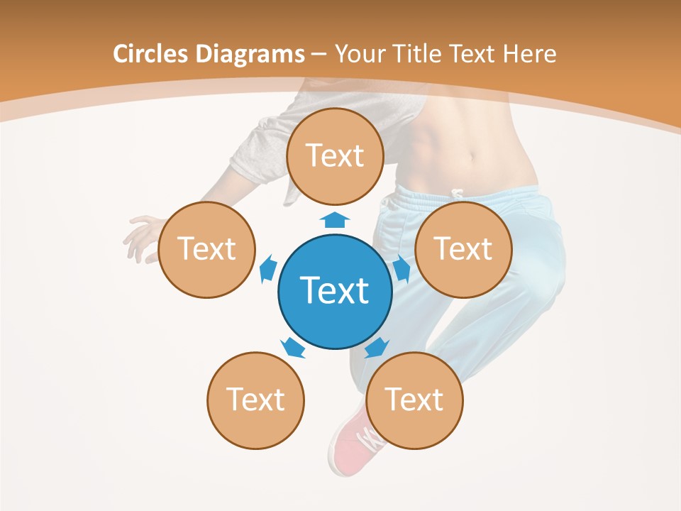 Balance Acrobat Posing PowerPoint Template