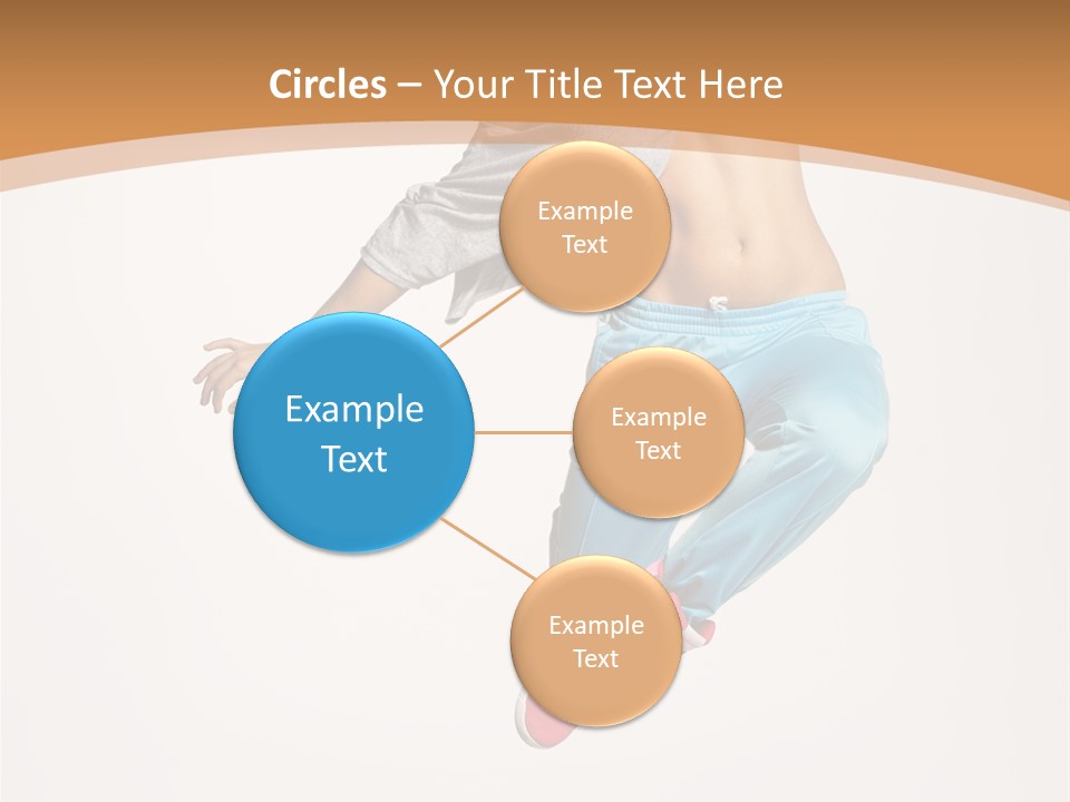 Balance Acrobat Posing PowerPoint Template