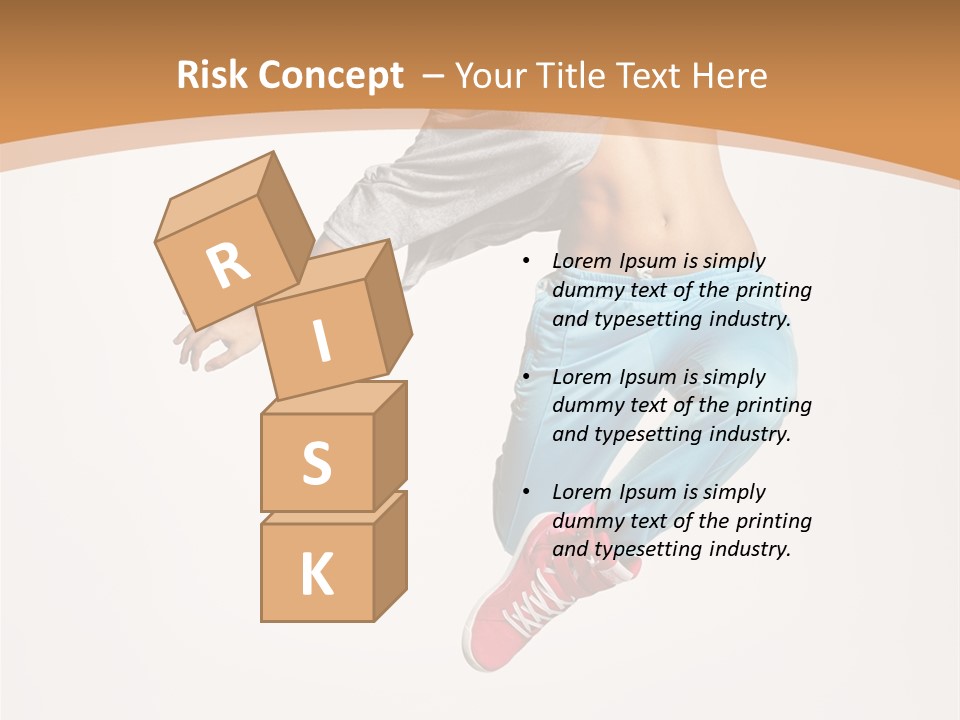 Balance Acrobat Posing PowerPoint Template