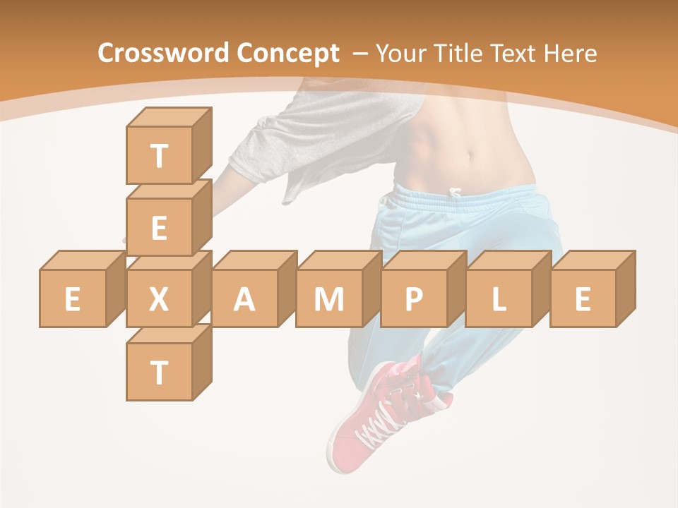 Balance Acrobat Posing PowerPoint Template