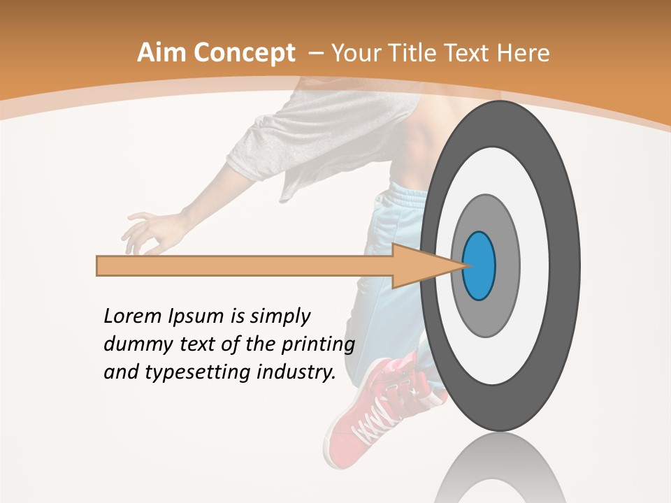 Balance Acrobat Posing PowerPoint Template