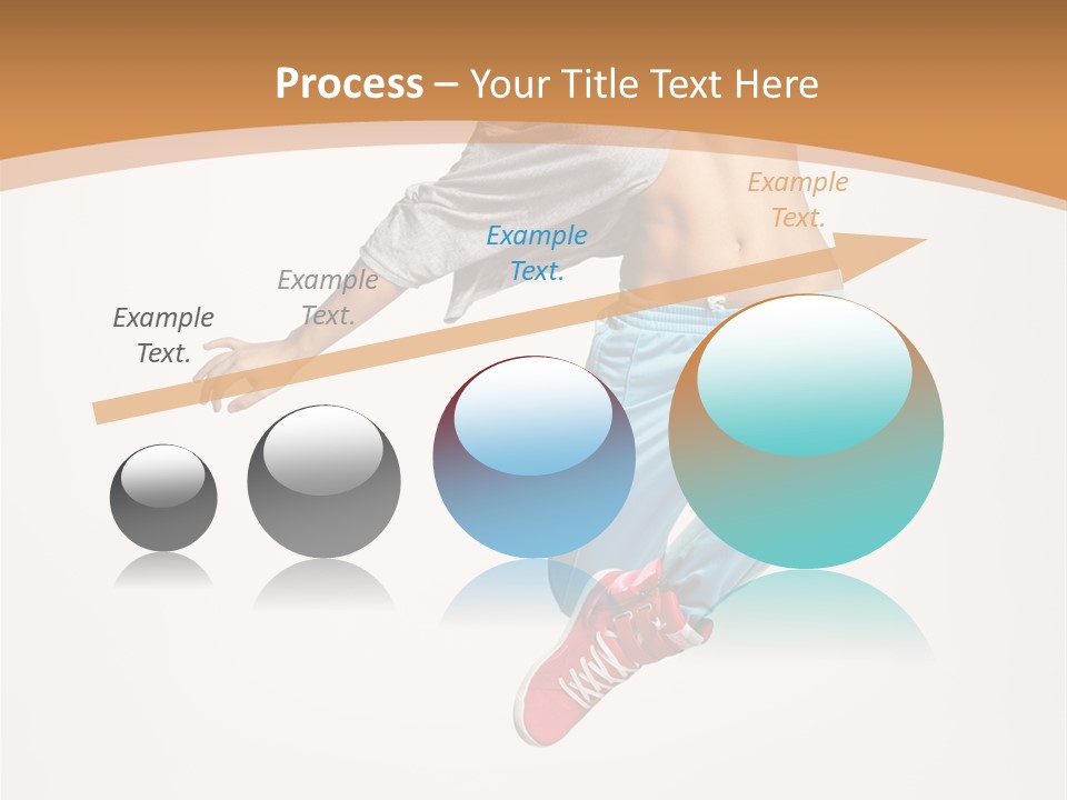 Balance Acrobat Posing PowerPoint Template