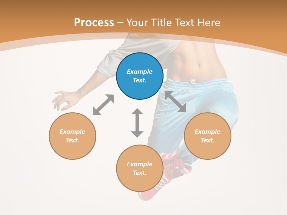 Balance Acrobat Posing PowerPoint Template
