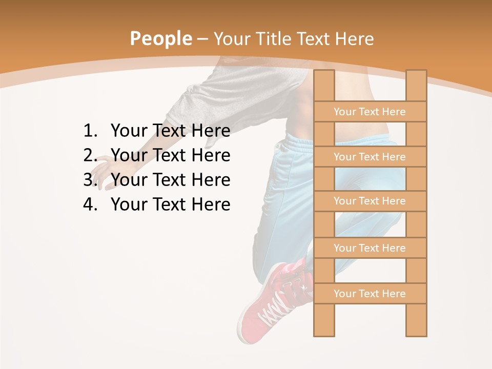 Balance Acrobat Posing PowerPoint Template