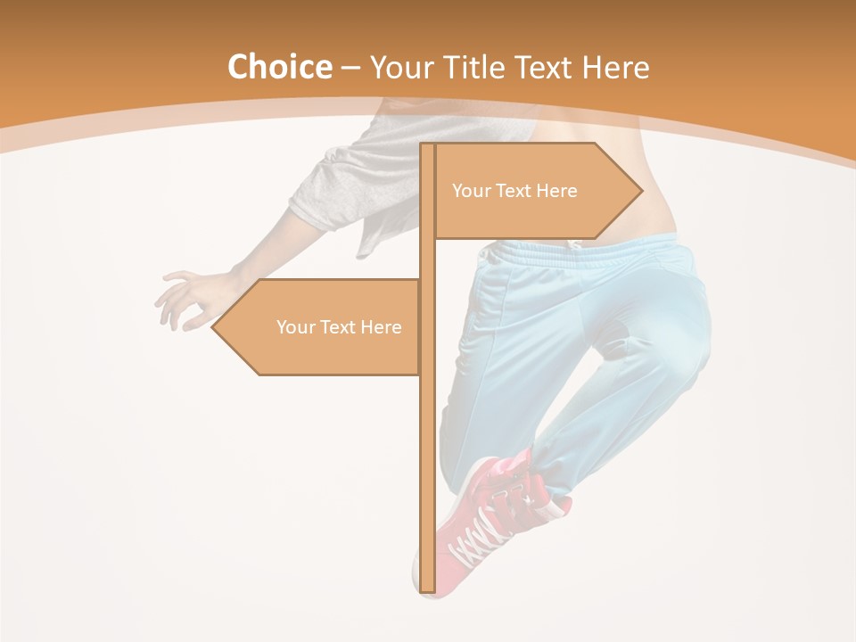 Balance Acrobat Posing PowerPoint Template