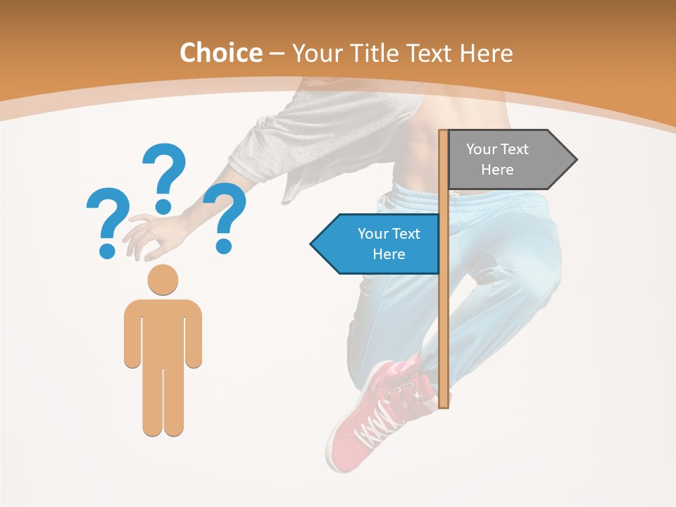 Balance Acrobat Posing PowerPoint Template
