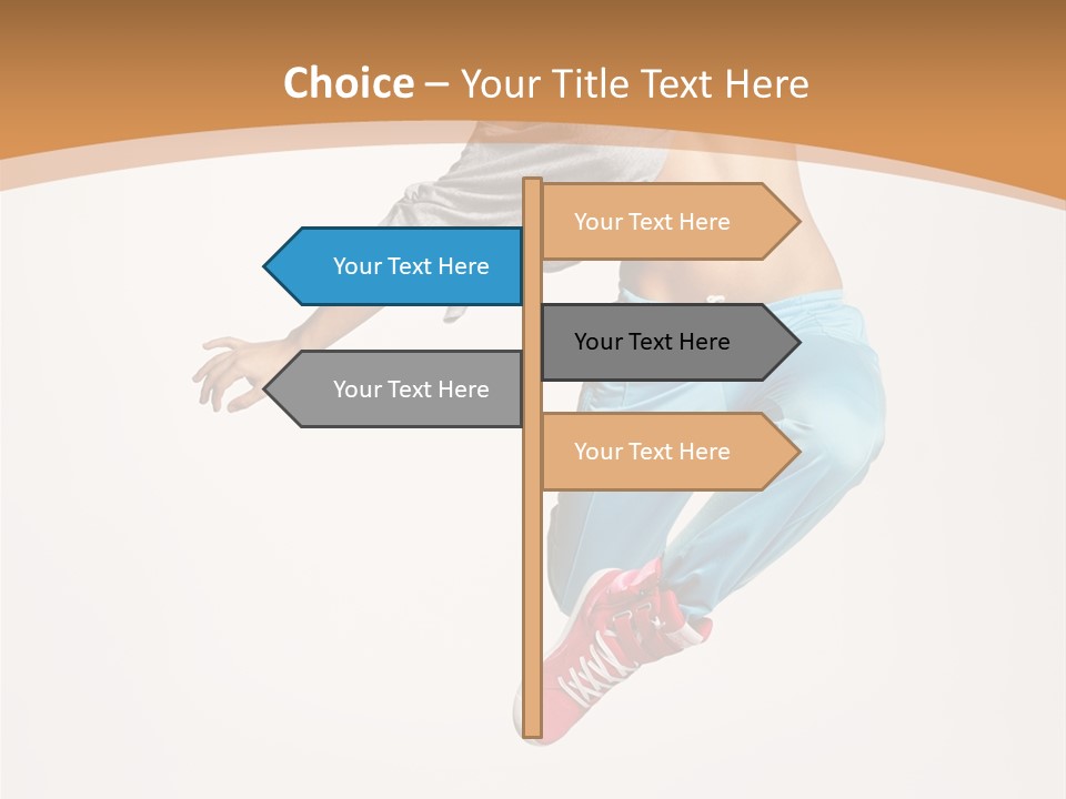 Balance Acrobat Posing PowerPoint Template