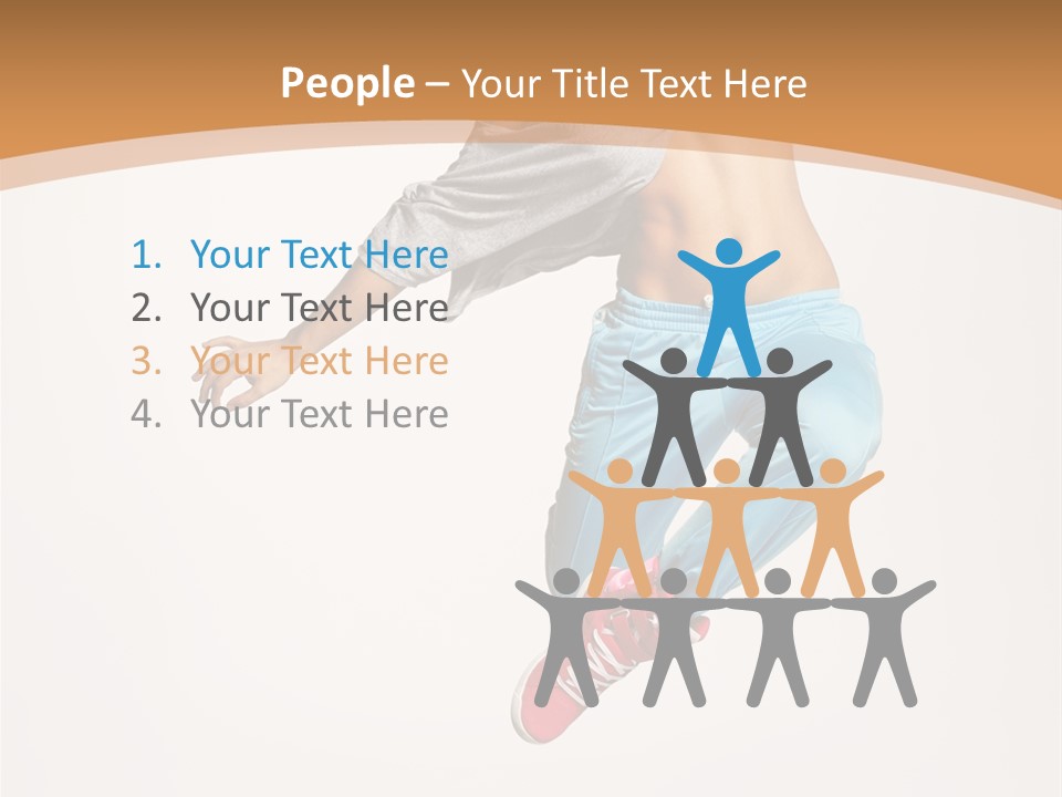 Balance Acrobat Posing PowerPoint Template
