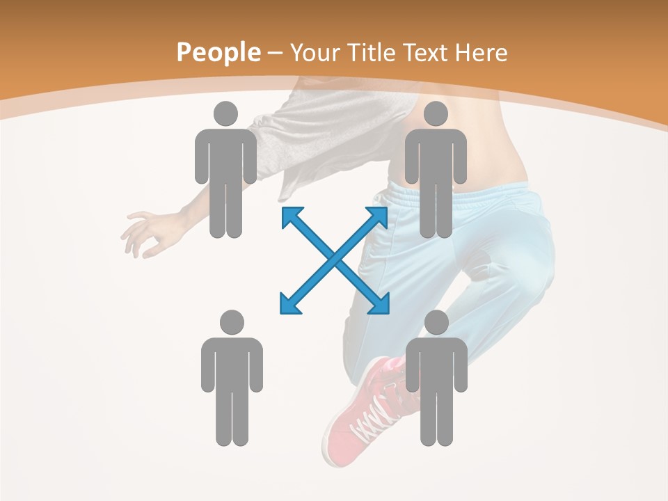 Balance Acrobat Posing PowerPoint Template