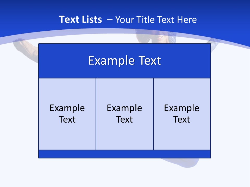 Active Pose Gymnastic PowerPoint Template