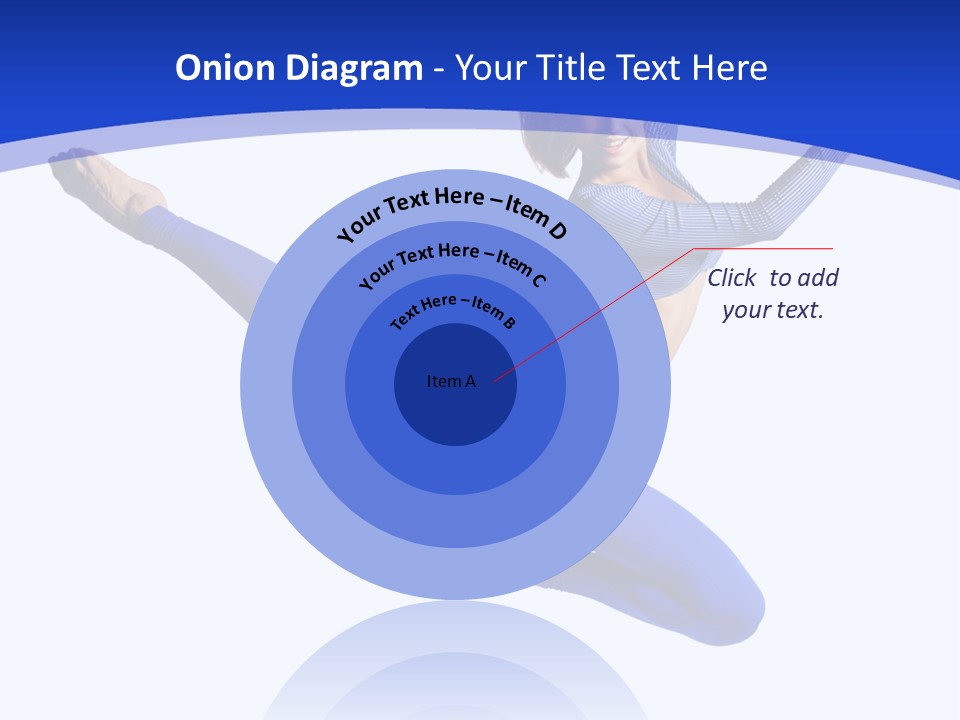 Active Pose Gymnastic PowerPoint Template