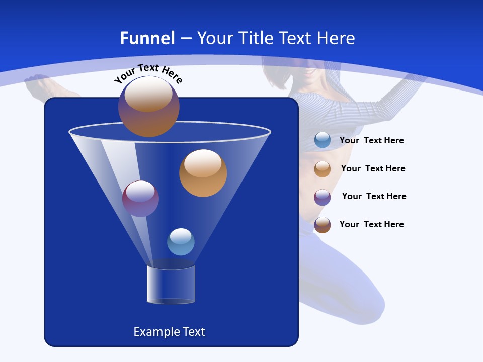 Active Pose Gymnastic PowerPoint Template
