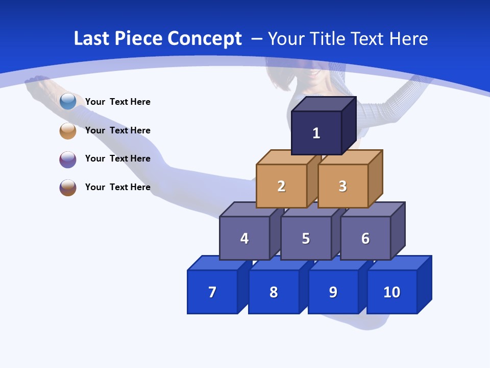 Active Pose Gymnastic PowerPoint Template