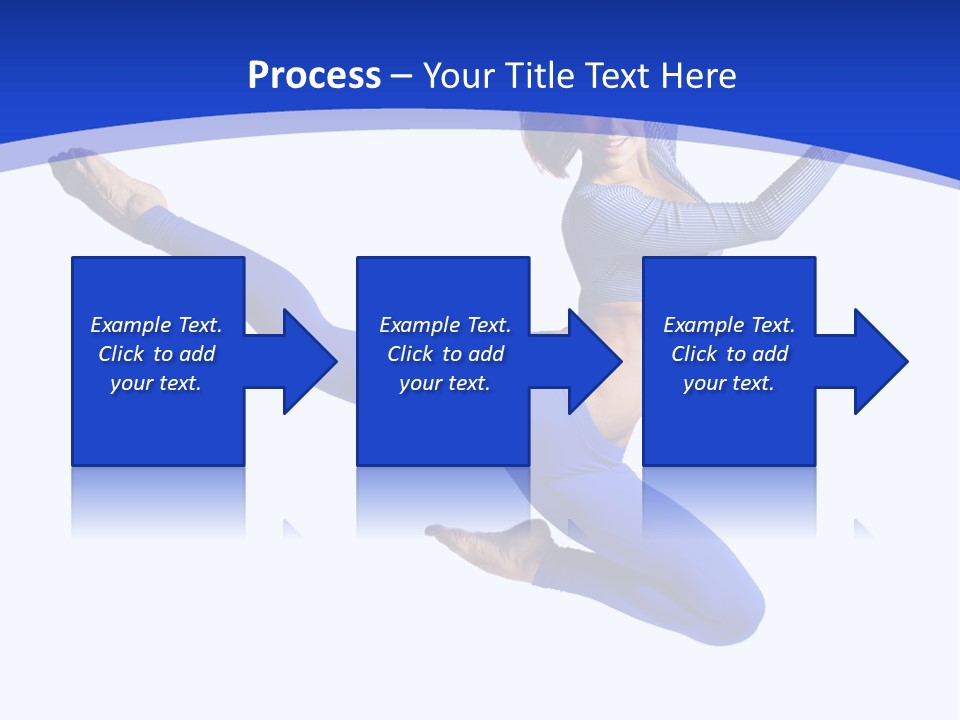 Active Pose Gymnastic PowerPoint Template